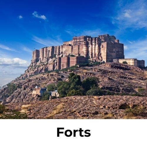 Ancient forts and heritage structures in India